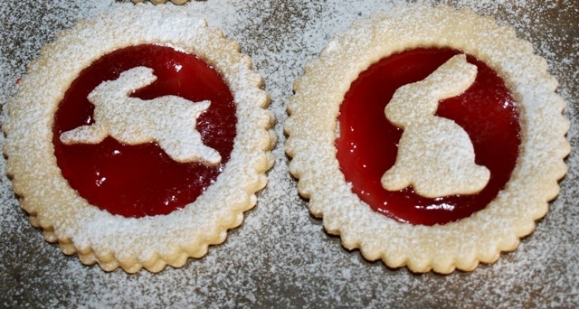 Gebäck Hilda-Brötchen Hilda-Hasen für die Zeit um Ostern Weihnachts ...